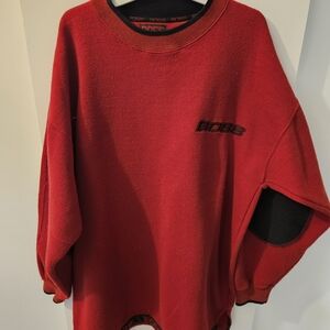 Red BOSS Men's Sweater